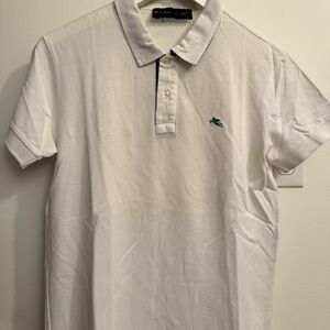 Etro white polo for men. 10/10 condition